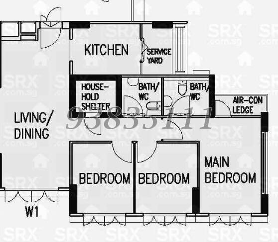 Blk 487 Segar Road (Bukit Panjang), HDB 4 Rooms #155394892